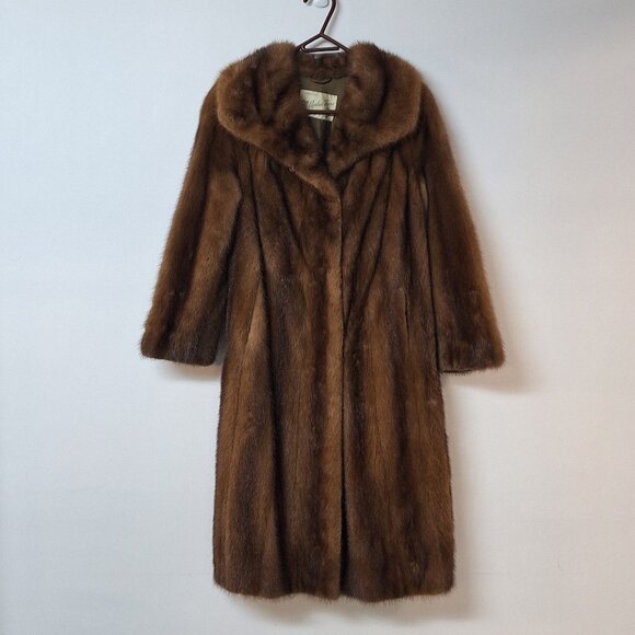 Canada Majestic Mink Genuine Fur Coat - Picture 1 of 5